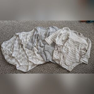 Target Organic Cotton Long Sleeve Onesies